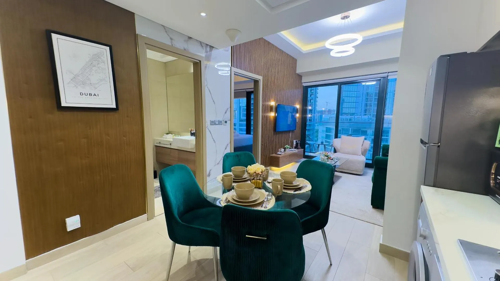 Naseem - Meydan Luxury, Stylish 1Br With Pool & Canal Views Ντουμπάι Διαμέρισμα